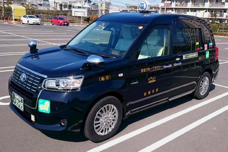 新型タクシー車両（ジャパンタクシー）