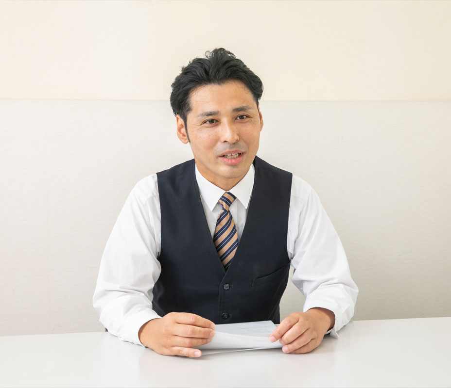 お客様には安心していただけるよう “やまびこ話法”でお答えしています